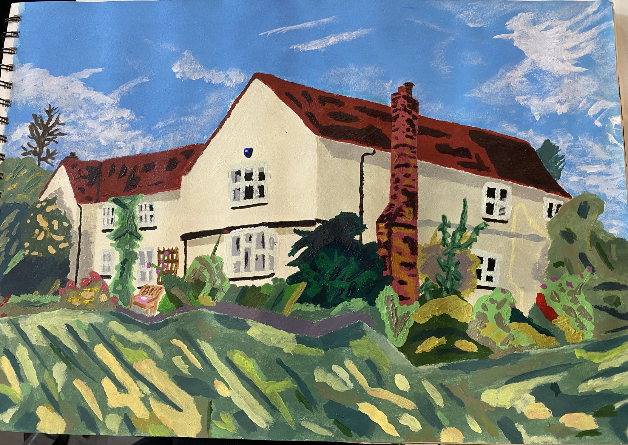 Hatches House in Summer